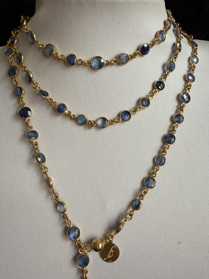 Collezione Strozzino Gold Cianite Blu - Image 6