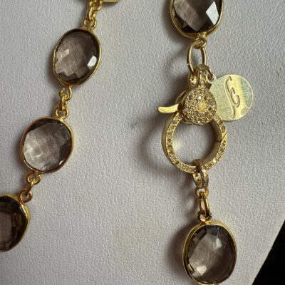 Alternative view of Collezione Pietre Quarzo Fumé Gold Chiaro