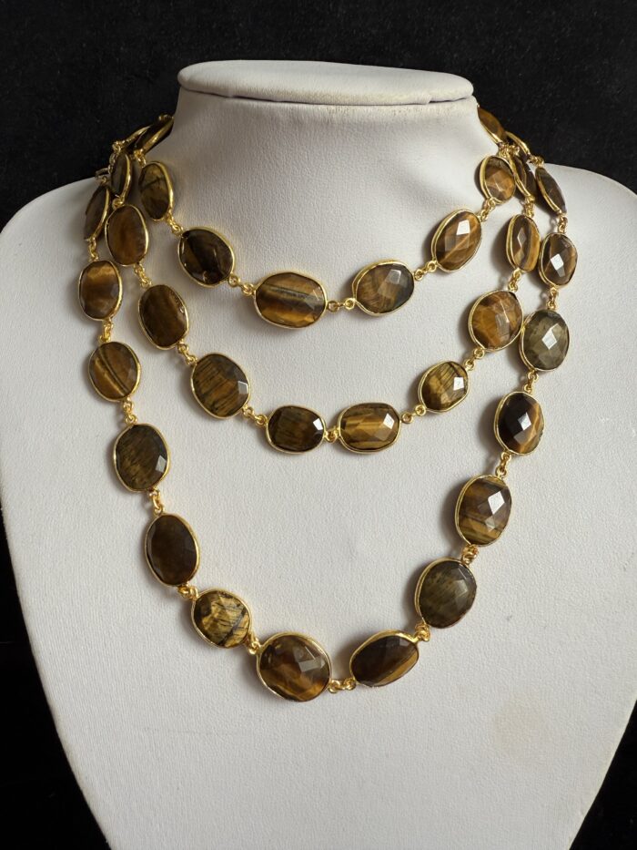 Collezione Pietre Occhio di Tigre Gold