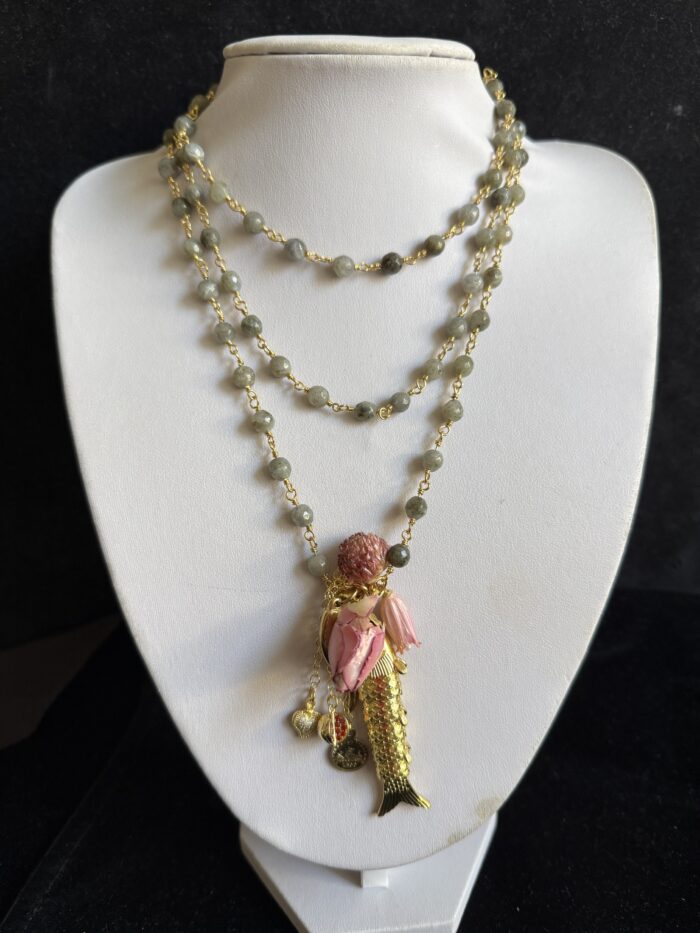 Collezione Ciuffi Fiori Labradorite