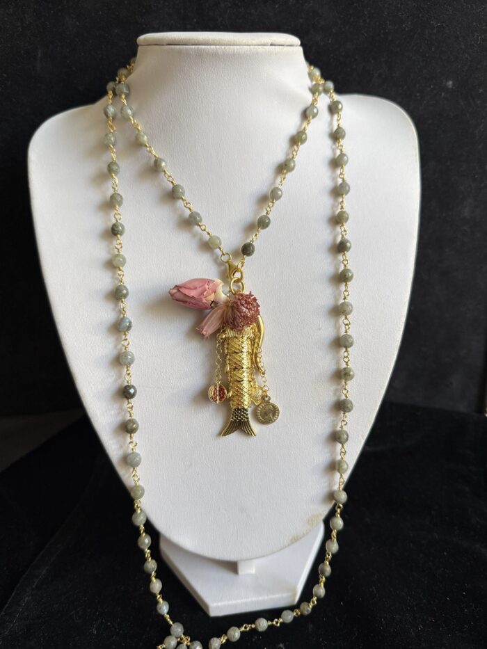 Collezione Ciuffi Fiori Labradorite - Image 3