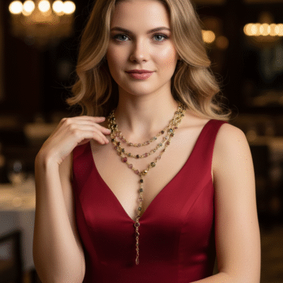 Alternative view of Collezione Strozzino Gold Tormaline