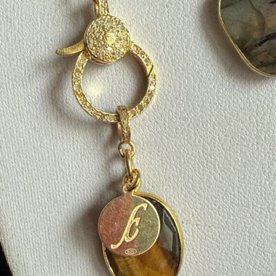 Alternative view of Collezione Pietre Cromo Terra Gold