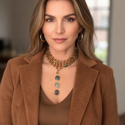 Alternative view of Collezione Sciarpetta Cognac