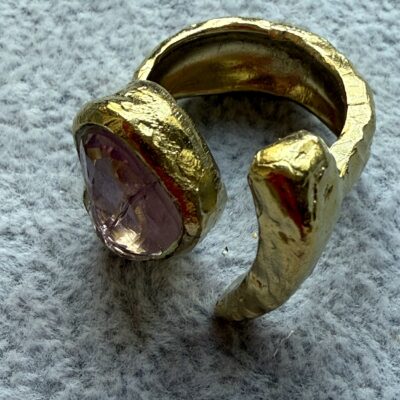 Anello Cuore Tormalina