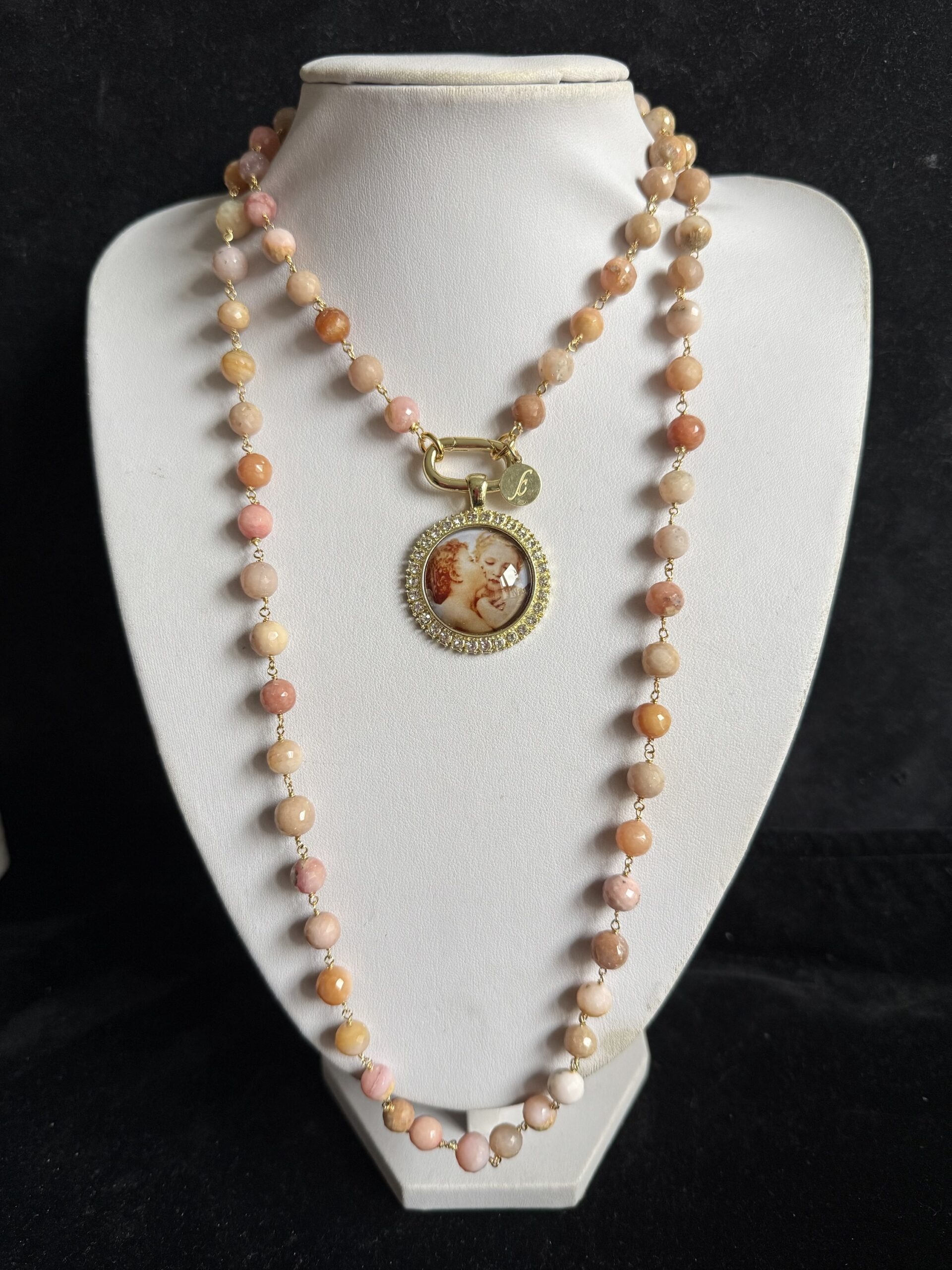 Collezione Medaglioni Pietre Opale