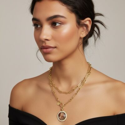 Alternative view of Collezione Medaglione Putti