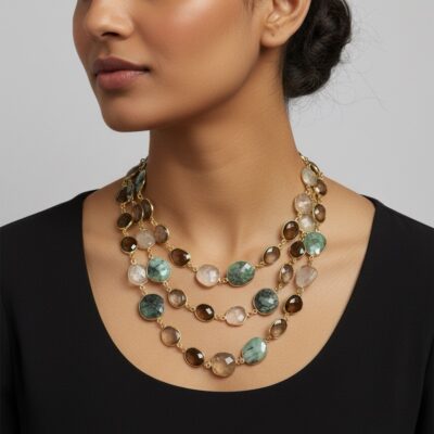 Alternative view of Collezione Pietre Cromo Foresta Gold