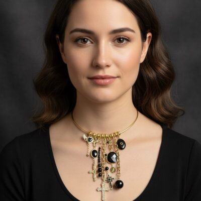 Alternative view of Collezione Girocollo Dark