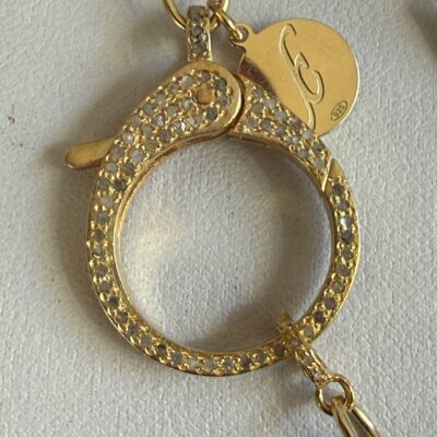 Alternative view of Collezione Zirconi Gold Lobster