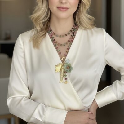 Alternative view of Collezione Corolle e Giada Multicolor