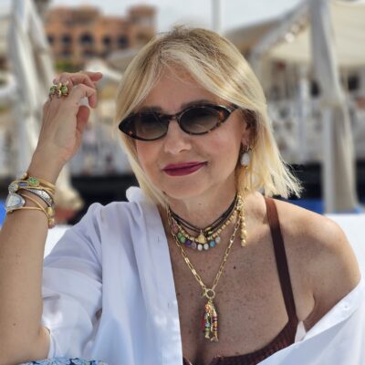 Alternative view of Collezione Ciuffi Girocollo Pesci Liguria 2 Pietre