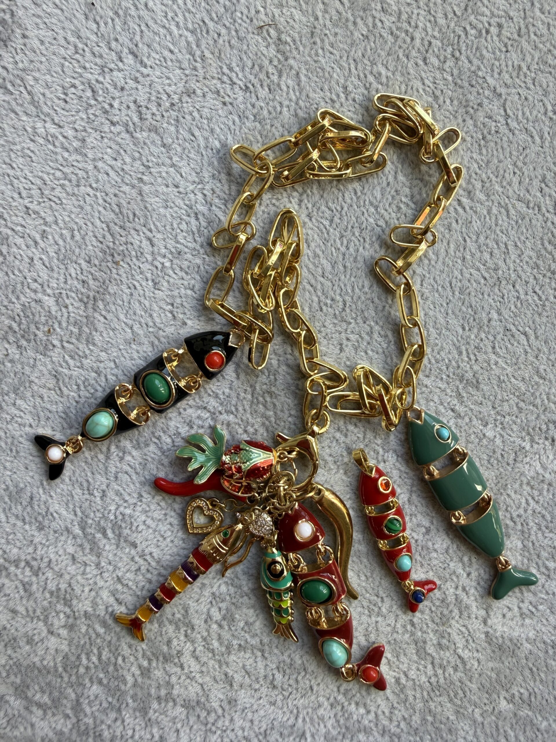 Girocollo/bracciale Ciuffo Pesci - Image 4