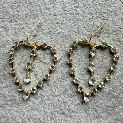 Orecchini Chandelier Acquamarina