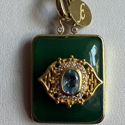 Alternative view of Collezione Medaglione Francese Blu