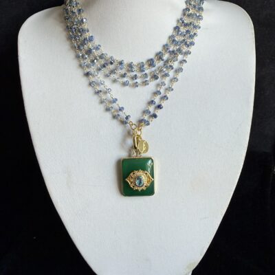 Collezione Medaglione Francese Blu