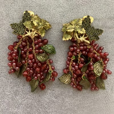 Orecchini Grappolo di Uva