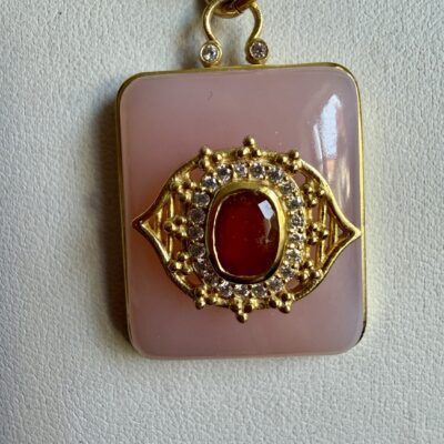 Alternative view of Collezione Medaglione Francese Rosa