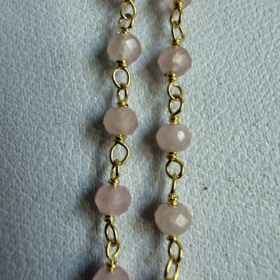 Collezione Medaglione Francese Quarzo Rosa - immagine 5