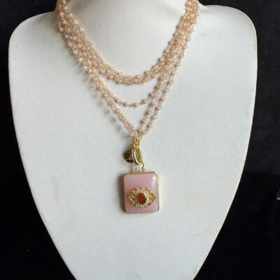Collezione Medaglione Francese Rosa