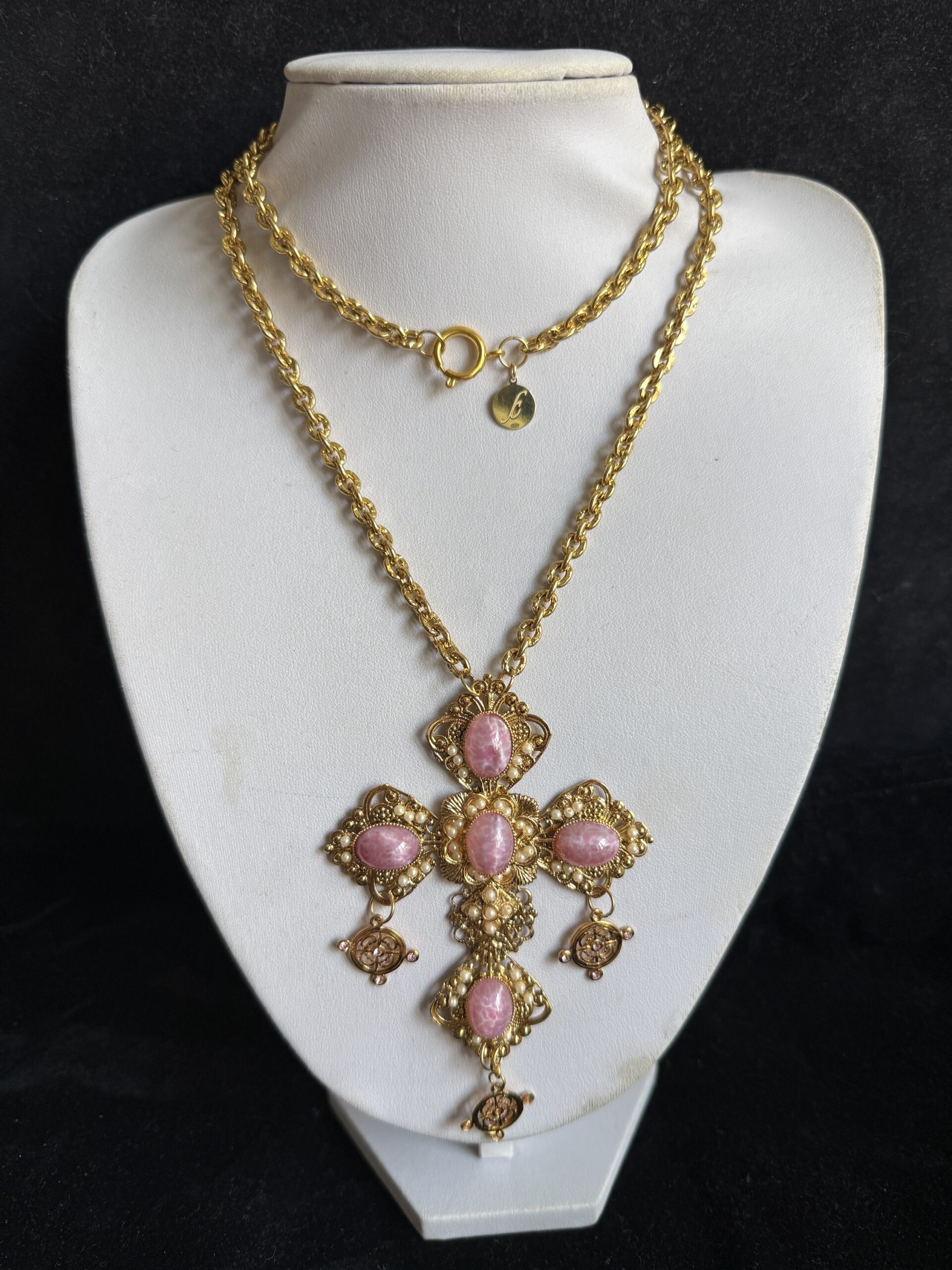 Collezione Croce con Pietre Rosa