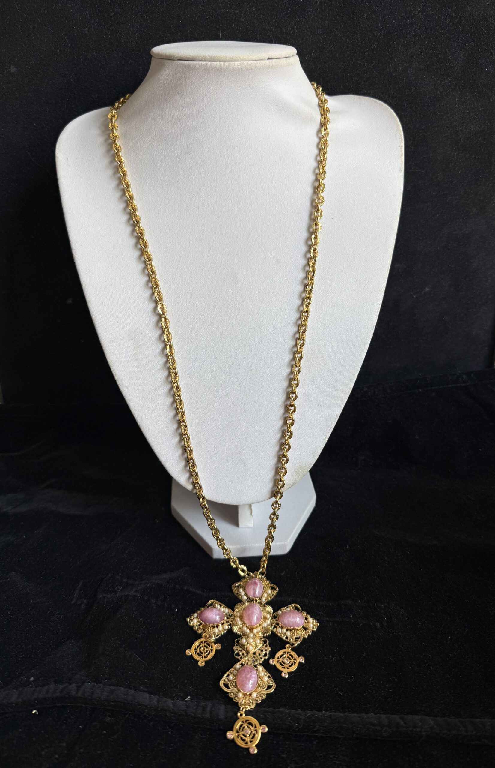 Collezione Croce con Pietre Rosa - immagine 3