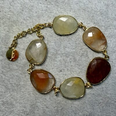 Alternative view of Bracciale Pietre Naturali Sfumate