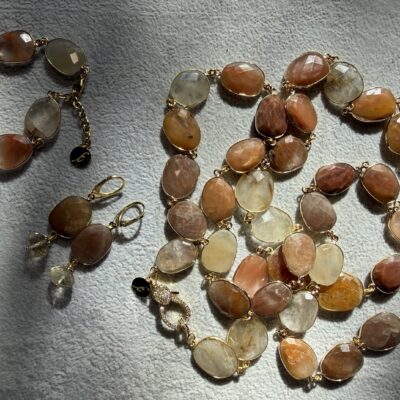 Bracciale Pietre Naturali Sfumate - immagine 3