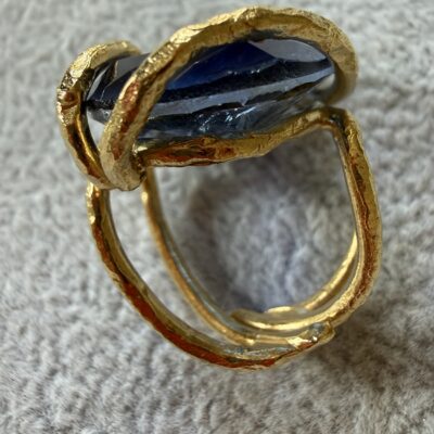 Anello Pietra Big Topazio London - immagine 6