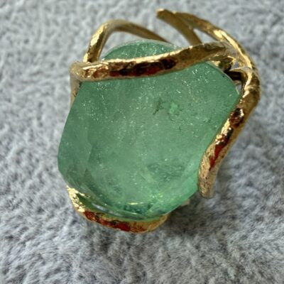 Anello Pietra Big Smeraldo