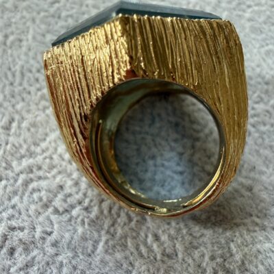 Anello Giant Blu Topazio - immagine 6