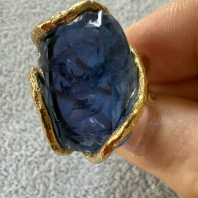 Anello Pietra Big Topazio London - immagine 3
