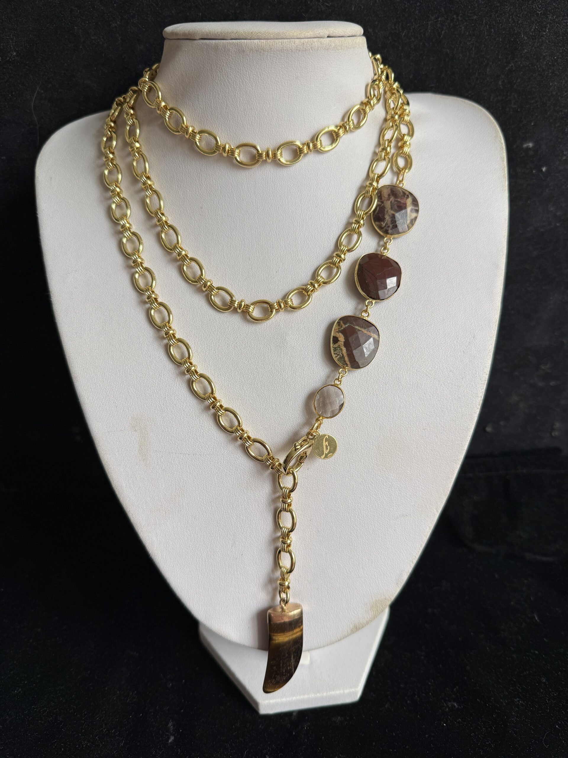 Collezione Catena a Otto Diaspro Marrone