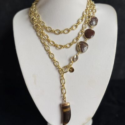 Collezione Catena a Otto Diaspro Marrone - immagine 6