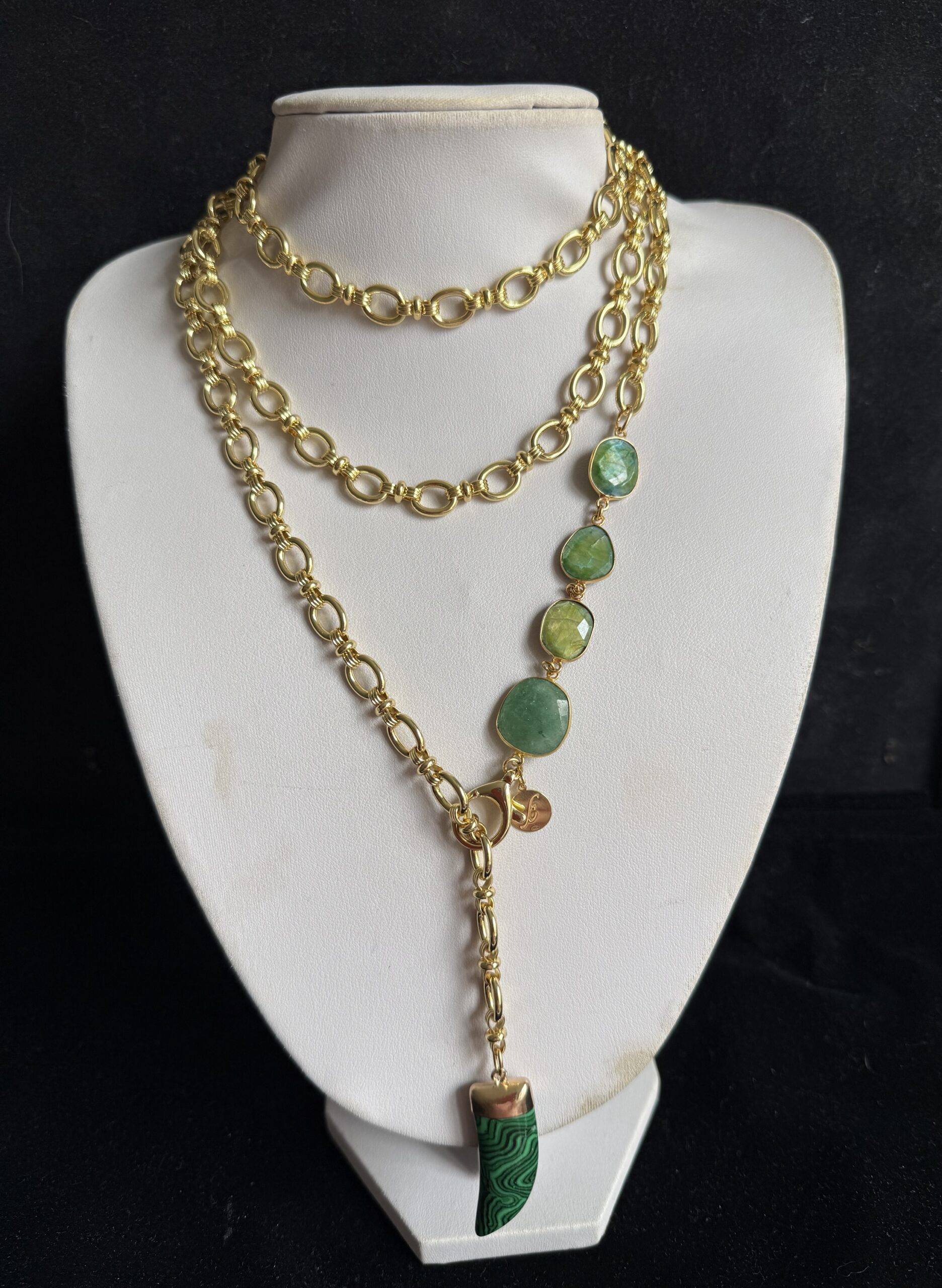 Collezione Catena a Otto Malachite