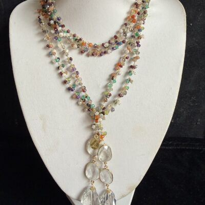Collezione Grappoli Multicolori Cristallo di Rocca - immagine 5