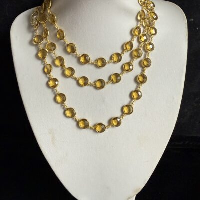 Collezione Pietre Gold Quarzo Citrino