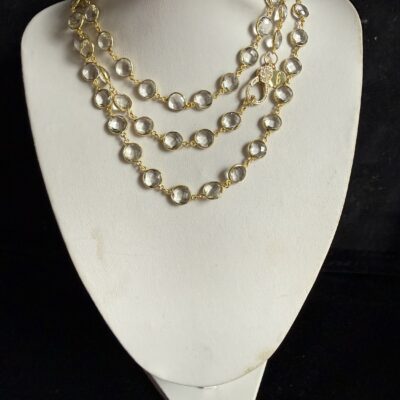 Collezione Pietre Gold Cristallo di Rocca